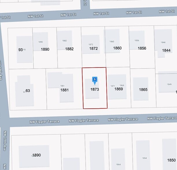 More Photos Of 1873 NW Flagler Ter, Miami Land For Sale