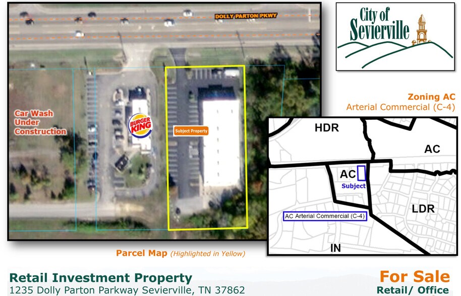 1235 Dolly Parton Pky, Sevierville, TN 37862 Retail