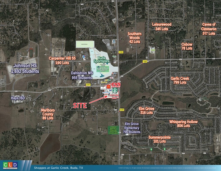 More Photos Of FM 1626 & FM 967, Buda Storefront For Lease