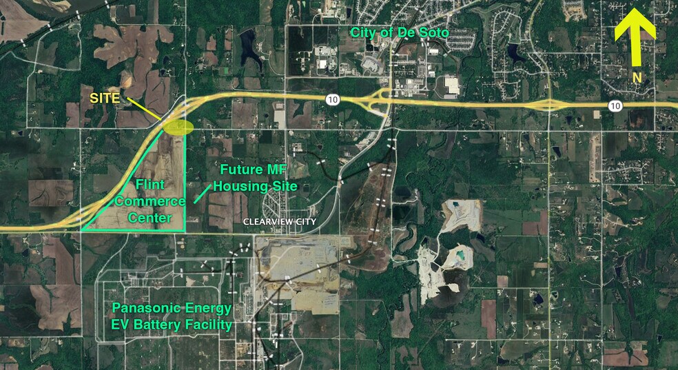 More Photos Of 37660 W 95th St, De Soto Land For Lease