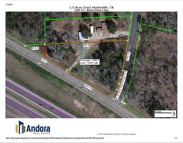 More Photos Of 844 Interstate 45, Huntsville Land For Lease