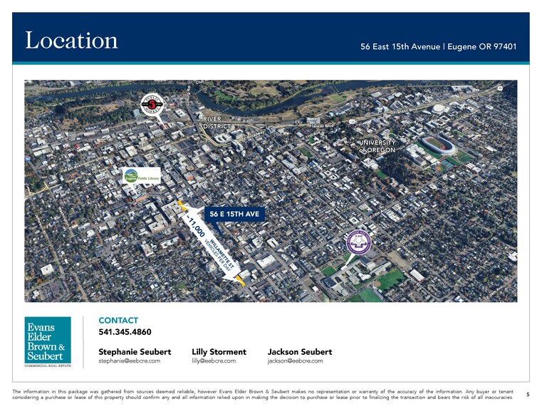 More Photos Of 56 E 15th Ave, Eugene Office For Sale