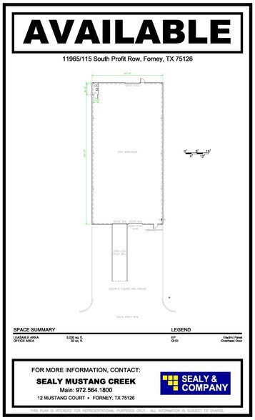 More Photos Of 11965 S Profit Row, Forney Warehouse For Lease