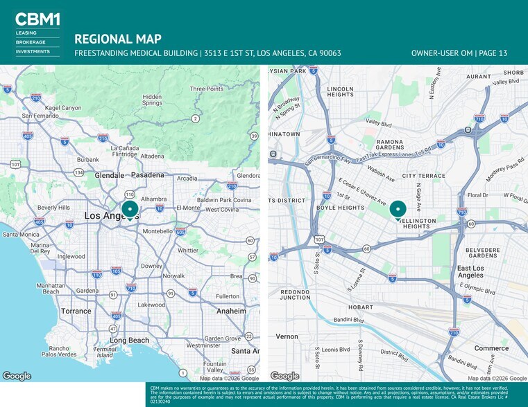 More Photos Of 3513 E 1st St, Los Angeles General Retail For Sale