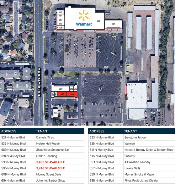 More Photos Of 535-685 N Murray Blvd, Colorado Springs Unknown For Lease