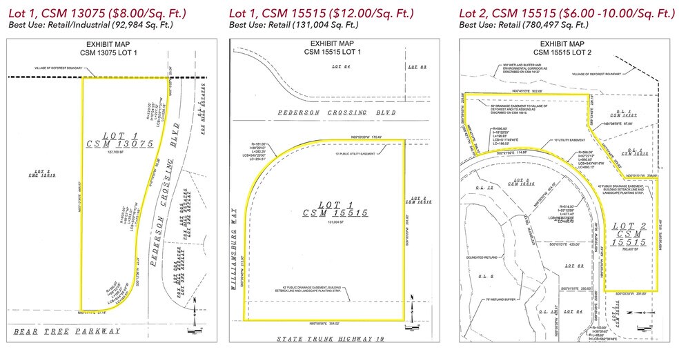 More Photos Of Highway 19 & Highway 51, De Forest Land For Sale