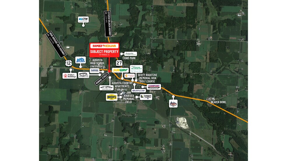 More Photos Of 115 Monroe St, Augusta Convenience Store For Sale