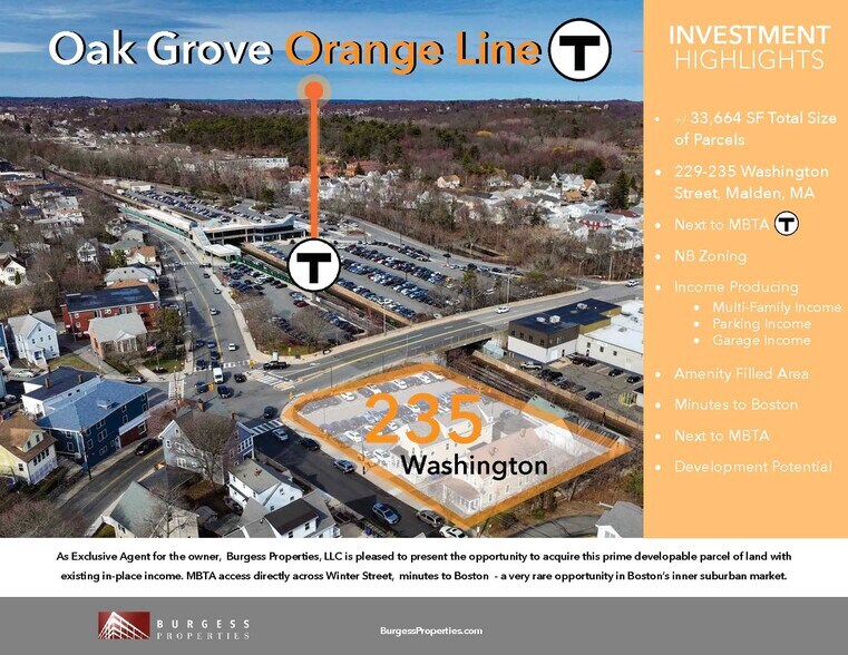 More Photos Of 235 Washington St, Malden Land For Sale