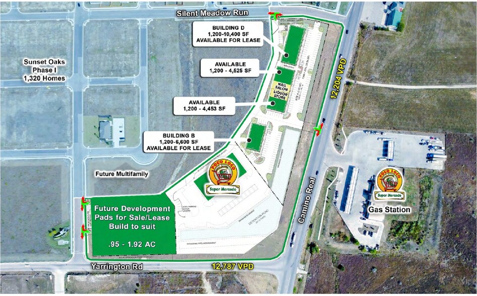 More Photos Of Yarrington Rd & Camino Real, San Marcos Land For Lease