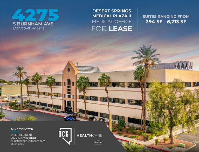 Primary Photo Of 4275 S Burnham Ave, Las Vegas Medical For Lease