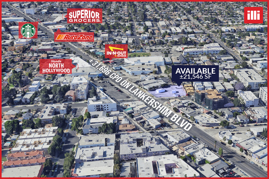 Primary Photo Of 5802-5806 Lankershim Blvd, North Hollywood Land For Lease