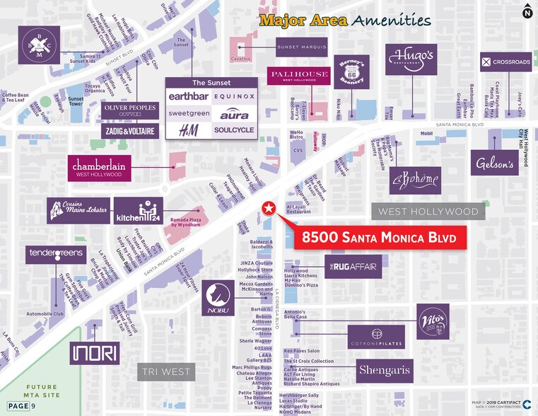 More Photos Of 8500 Santa Monica Blvd, West Hollywood Storefront For Lease