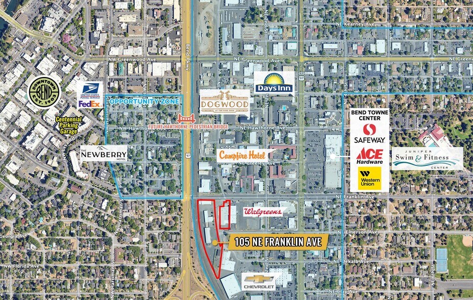 More Photos Of 105 NE Franklin Ave, Bend Land For Sale