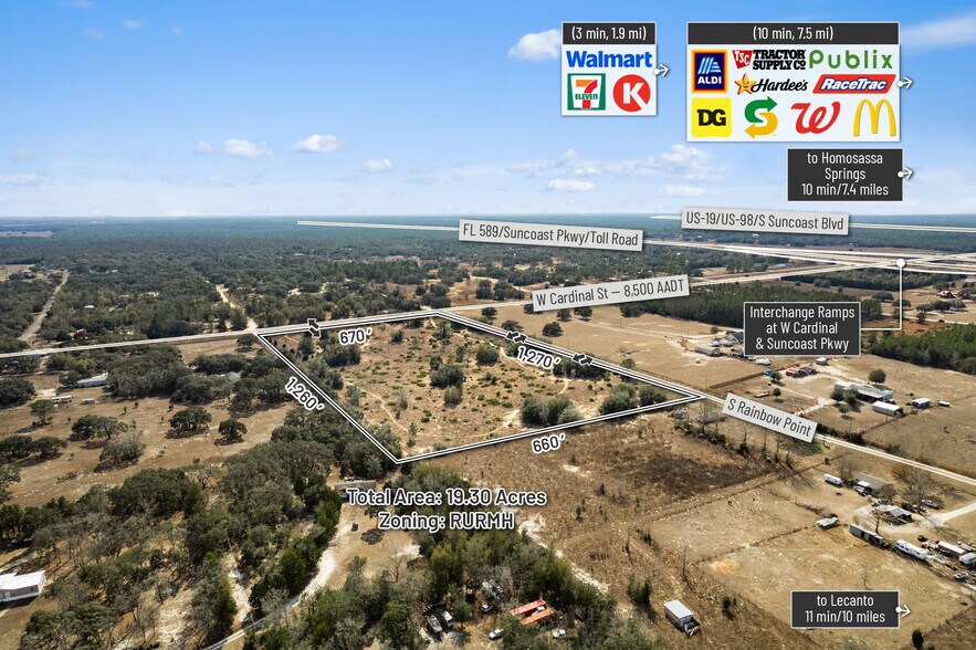 More Photos Of 6725 S Rainbow Pt, Homosassa Land For Sale