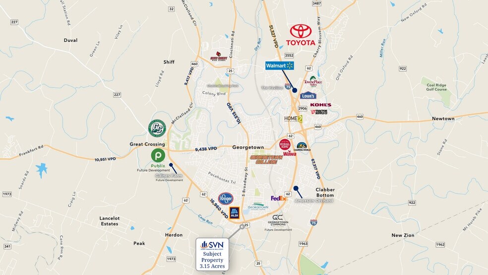 More Photos Of 1273 Lexington Rd, Georgetown Land For Lease