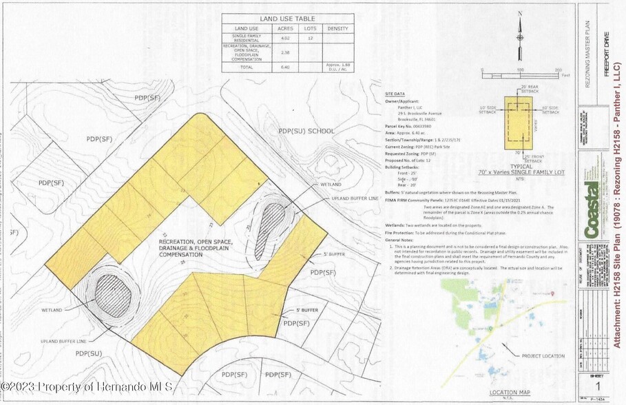 Primary Photo Of 0 Freeport Drive, Spring Hill Land For Sale