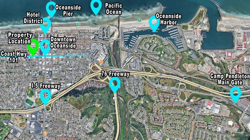 More Photos Of 116 S Coast Hwy, Oceanside Storefront For Lease