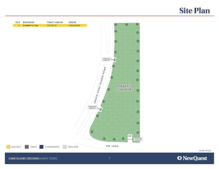 More Photos Of Cane Island Xing, Katy Land For Sale