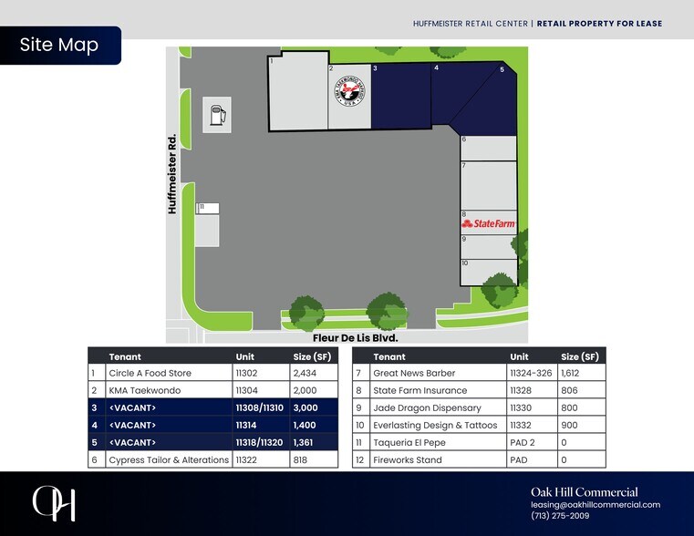 More Photos Of 11302-11332 Huffmeister Rd, Houston Unknown For Lease