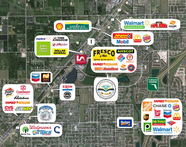More Photos Of 27455 S Dixie Hwy, Homestead Storefront For Sale