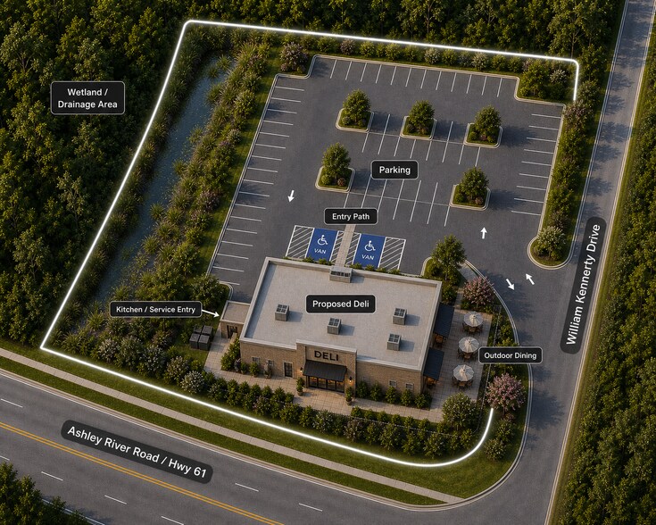 More Photos Of 2050 Ashley River Rd, Charleston Land For Sale