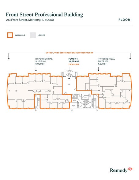 More Photos Of 213 Front St, McHenry Office For Lease