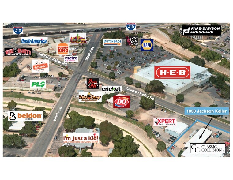 More Photos Of 1830 Jackson Keller Rd, San Antonio Warehouse For Sale