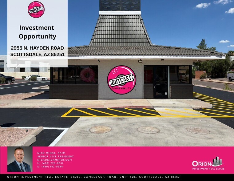 Primary Photo Of 2955 N Hayden Rd, Scottsdale Fast Food For Sale