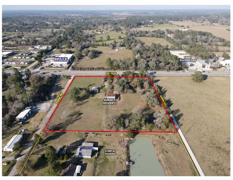 More Photos Of 16515 FM 2920, Tomball Land For Sale