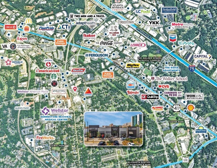 More Photos Of 732 Cherokee St, Marietta Storefront For Lease