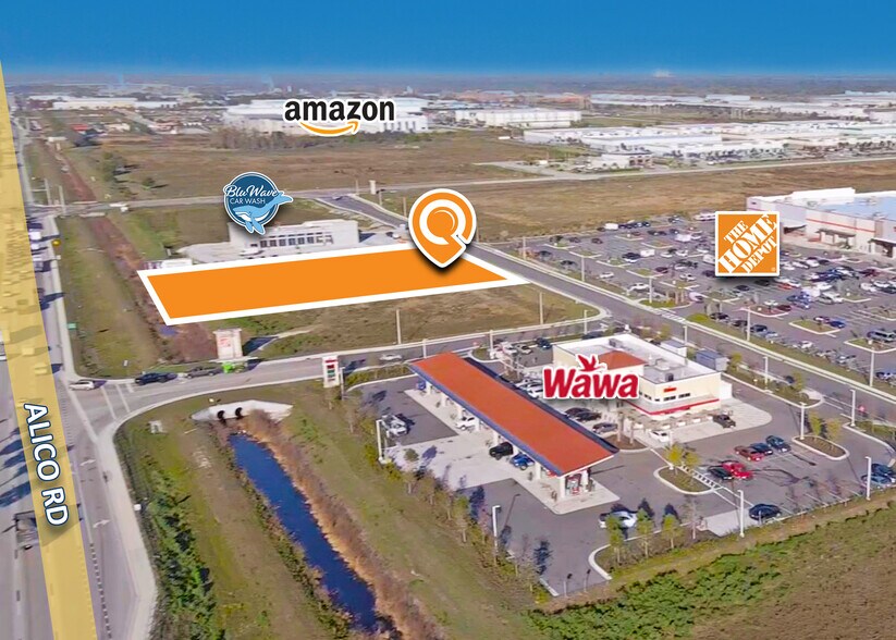 Primary Photo Of 16991 Three Oaks Market Place, Fort Myers Land For Lease