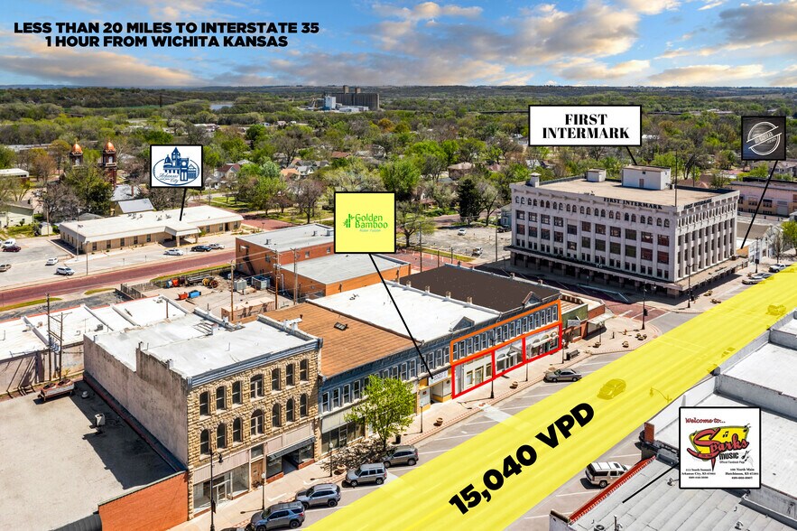 More Photos Of 318 S Summit St, Arkansas City Storefront Retail Office For Sale