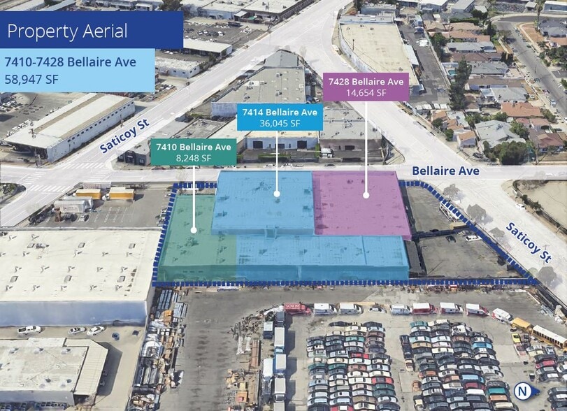 More Photos Of 7410-7428 Bellaire Ave, North Hollywood Warehouse For Sale