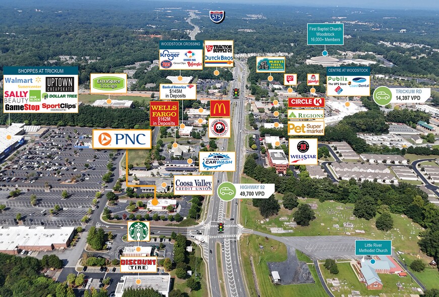 More Photos Of 12180 Hwy 92, Woodstock Fast Food For Sale