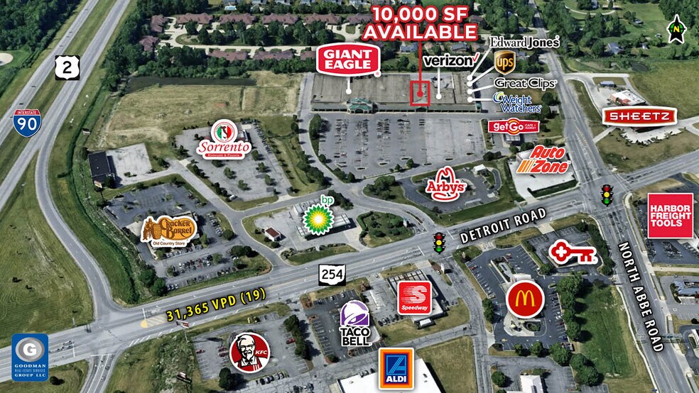 More Photos Of 5231-5255 Detroit Rd, Sheffield Village General Retail For Lease
