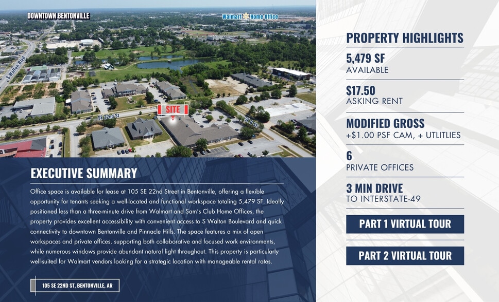 More Photos Of 105 SE 22nd St, Bentonville Office For Lease