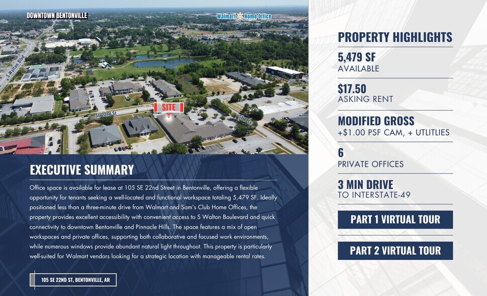 More Photos Of 105 SE 22nd St, Bentonville Office For Lease