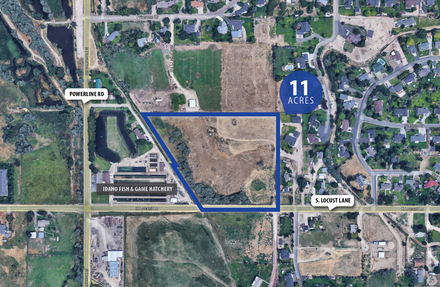 Primary Photo Of 1824 E Locust Ln, Nampa Land For Sale