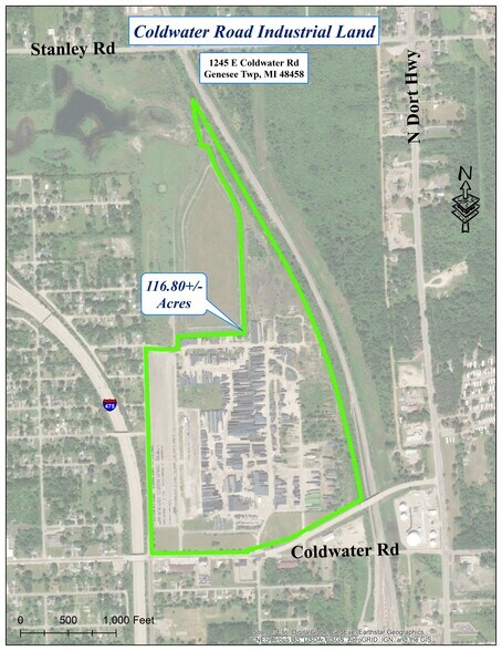 More Photos Of 1245 E Coldwater Rd, Flint Land For Sale