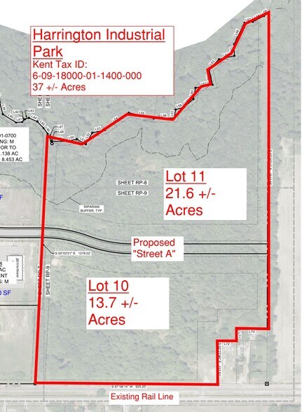 More Photos Of Street A, Harrington Land For Sale