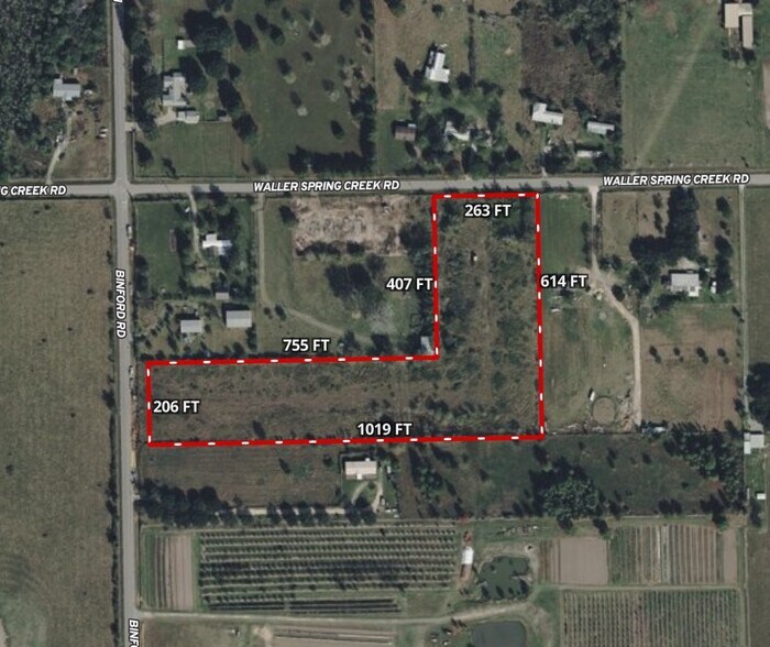 Primary Photo Of 29913 Waller Spring Creek Rd, Waller Land For Sale