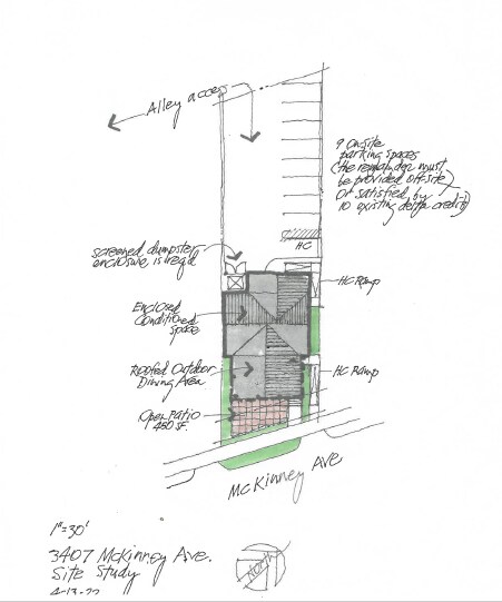 More Photos Of 3407 McKinney Ave, Dallas Restaurant For Lease