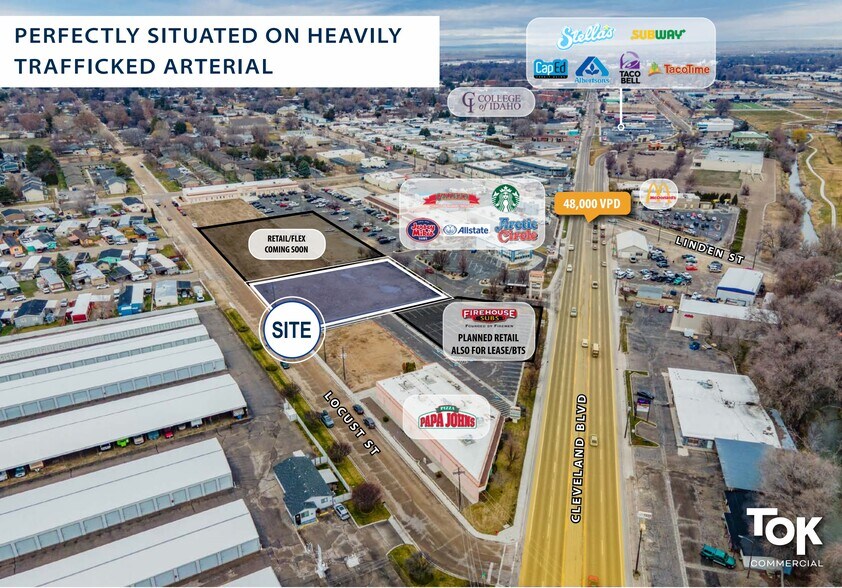 More Photos Of 3110 Cleveland Blvd, Caldwell Land For Lease