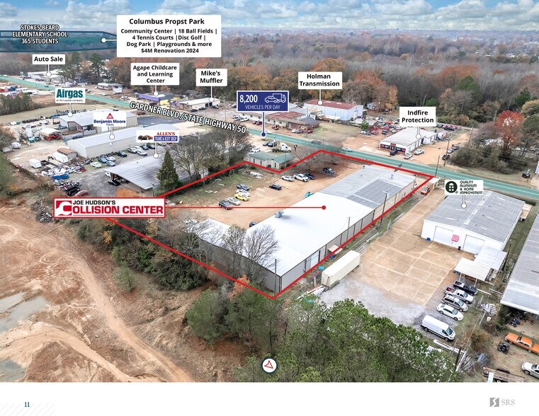 More Photos Of 1512 Gardner Blvd, Columbus Freestanding For Sale