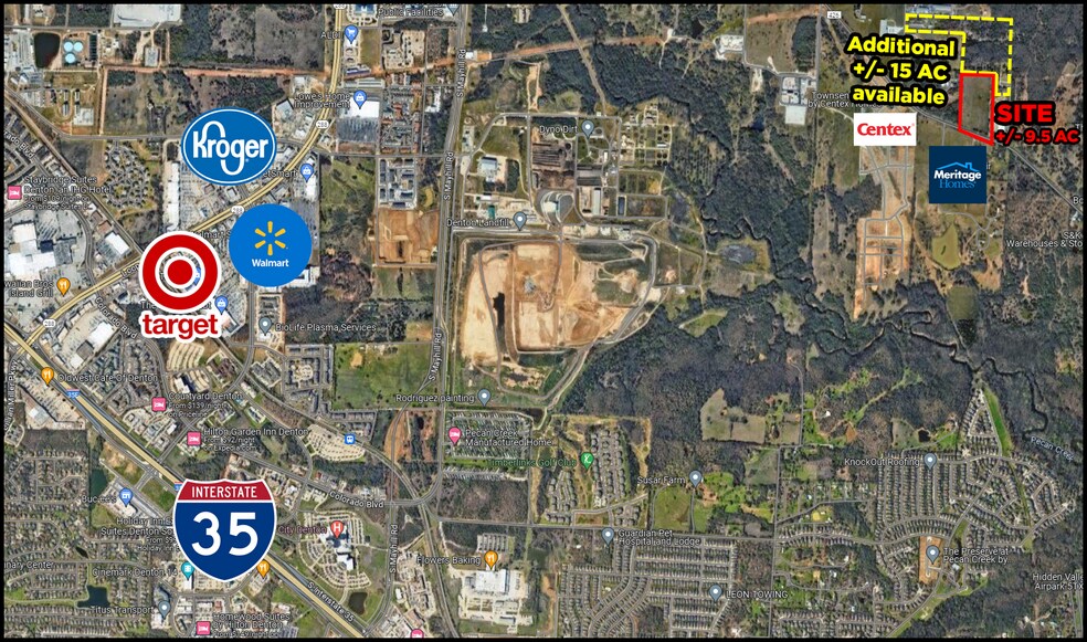 More Photos Of E McKinney St, Denton Land For Sale