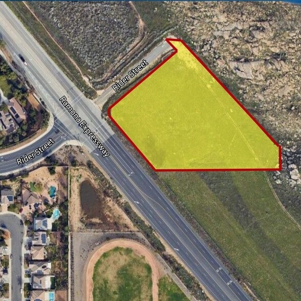 Primary Photo Of 0 NE Corner Ramona Expy, Perris Land For Sale