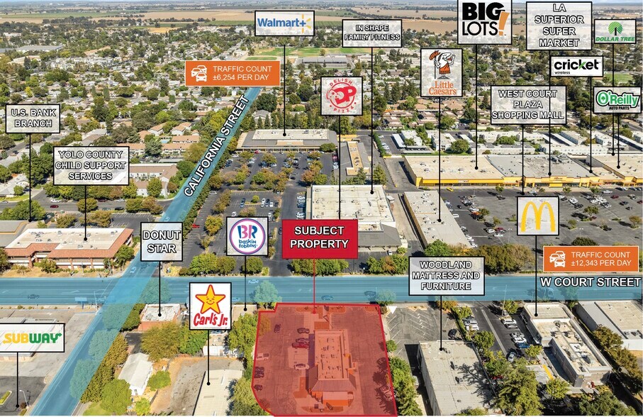 More Photos Of 85 W Court St, Woodland Fast Food For Sale