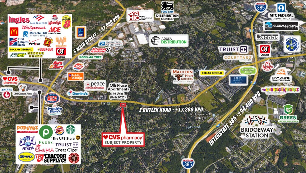 More Photos Of 224 E Butler Rd, Mauldin Drugstore For Sale