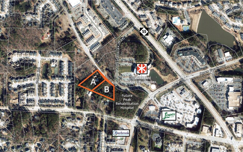 Primary Photo Of 1405-1407 Zeno Rd, Apex Land For Sale