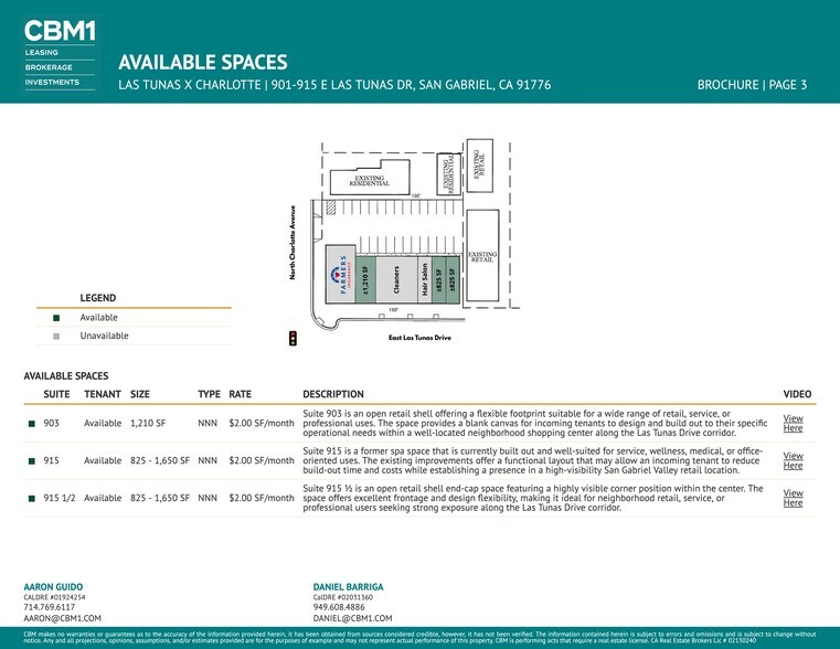 More Photos Of 901-915 E Las Tunas Dr, San Gabriel Storefront Retail Office For Lease